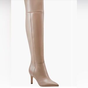 Genessa 2-Pointed Toe Over the Knee Boot (Full Box)